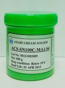 ASAHI 無鉛鍚膏 ACS-SN100C-MA1-S4